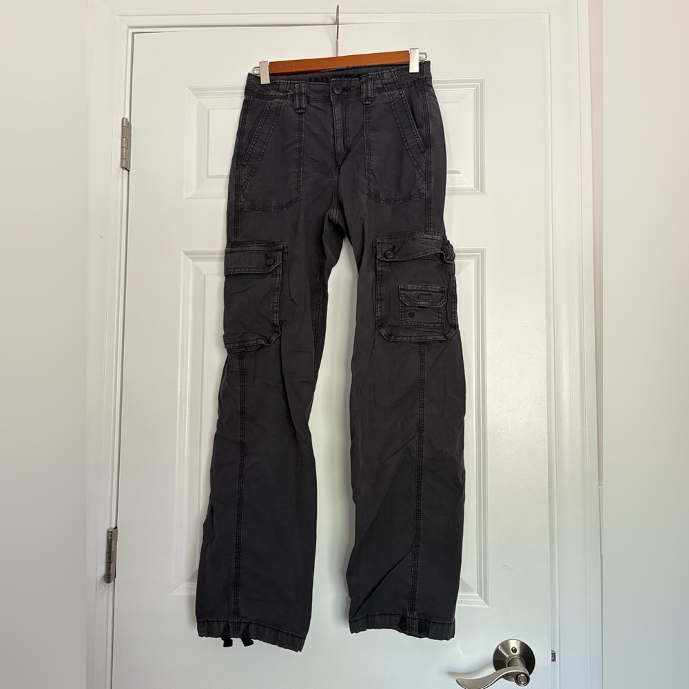 American Eagle Outfitters Dark Gray Cargo Pants